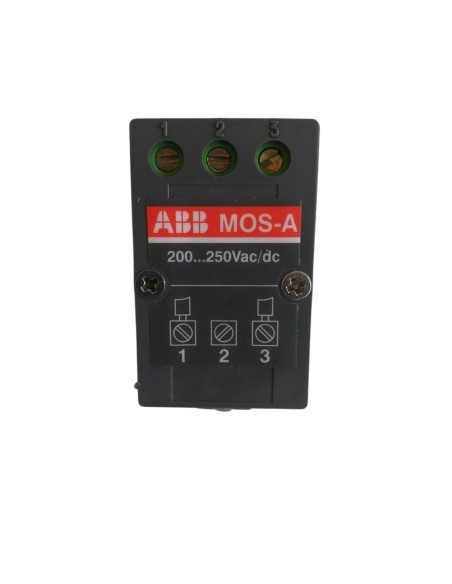 Abb 1sda051377r1 solenoid control mos t1-t2-t3 front 110-250vac/dc